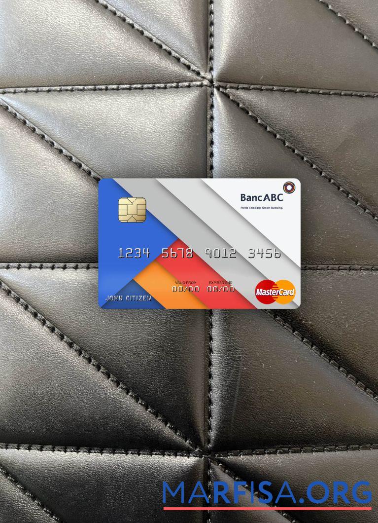 Downloadable Tanzania BancABC mastercard photolook front download for verification